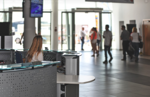 An image of hotel reception