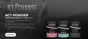 An image of recharge NCT powder - the north star nutrition